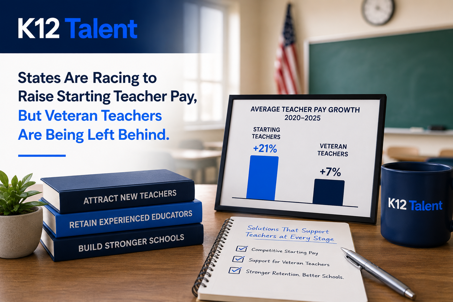States Are Racing to Raise Starting Teacher Pay, But Veteran Teachers Are Being Left Behind